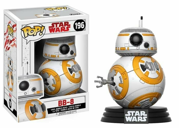 STAR WARS 8 The Last Jedi - POP N? 196 - BB-8