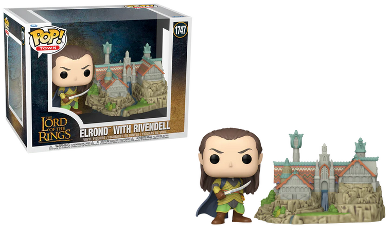 LORD OF THE RINGS - POP TOWN N? 1747 - Elrond &amp; Rivendell