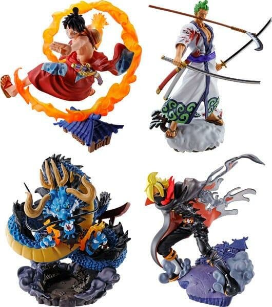 ONE PIECE - Wano Kuni - Statue Petitrama Vol.1 9cm