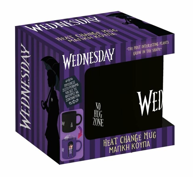 WEDNESDAY - Heat Change Mug &quot;Glossy Finish&quot; - 320ml
