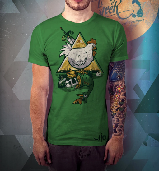 HG CREATION - T-Shirt Chicken Link (XS)