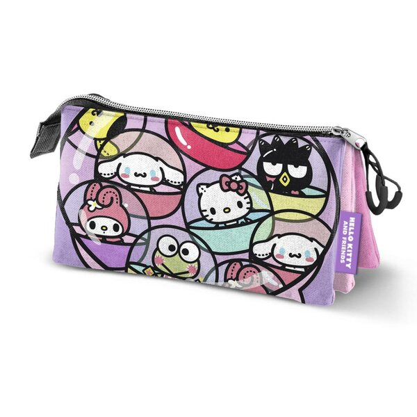 HELLO KITTY &amp; Friends - Candy - Triple Pencil Case