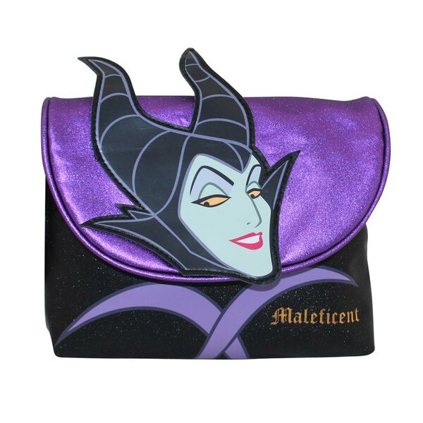 DISNEY VILAINS - Maleficient - &#039;Shiny&#039; Toilet Bag