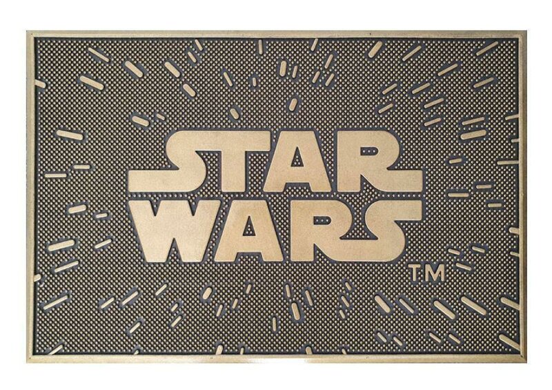 STAR WARS - Logo - Rubber Doormat &#039;40x60cm&#039;