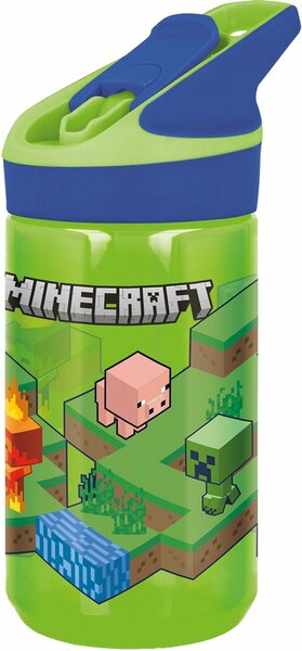 Minecraft tritan drinkbeker - 480 ml - 18 cm hoog