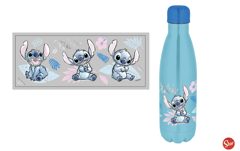 STITCH - Watercolor Blue - Stainless Steel Bottle 780ml