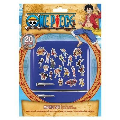 ONE PIECE - Chibi - Magnet Set - Serie 2 The Great Pirate Era