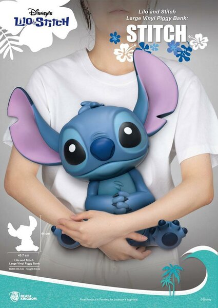 LILO &amp; STITCH - Stitch - Piggy Bank 40cm