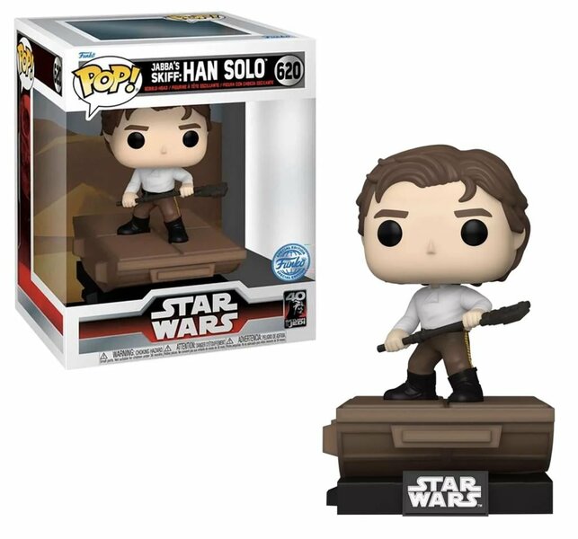 STAR WARS - POP Deluxe N? 620 - JABBA&#039;S Skiff : Han Solo