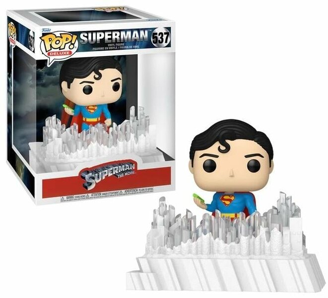 SUPERMAN (1978) - POP Deluxe N? 537 - Superman (Fortress of Solitude)
