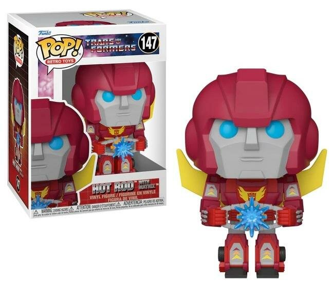 TRANSFORMERS - POP N? 147 - Hot Rod with Matrix