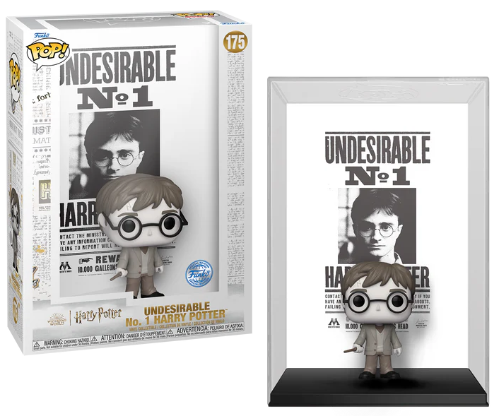 HARRY POTTER - POP Display Case N? 175 - Harry &quot;Wanted Poster&quot;