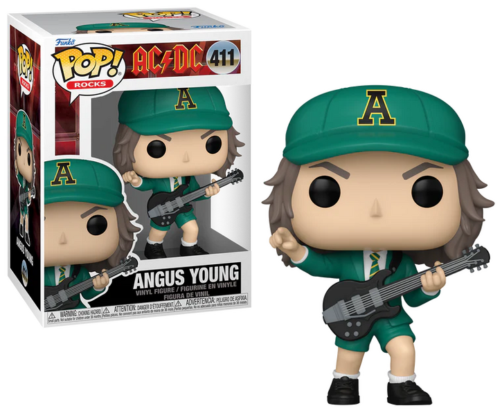 AC/DC - POP Rocks N? 411 - Angus Young (Green Outfit)