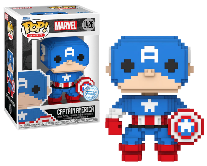 8-BIT - POP Marvel N? 1426 - Captain America