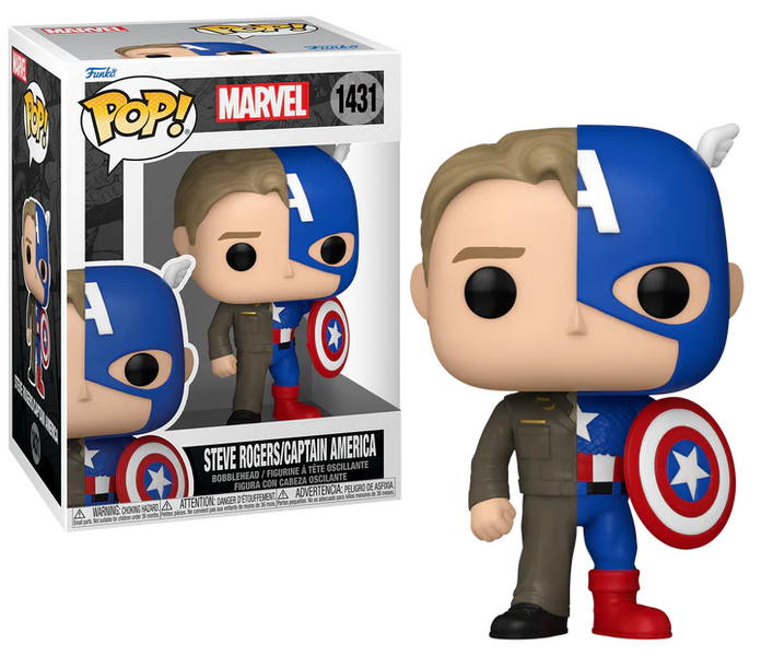 SPLIT - POP Marvel N? 1431 - Captain America / Steve Roger