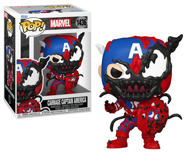 CARNAGEIZED - POP Marvel N? 1436 - Captain America