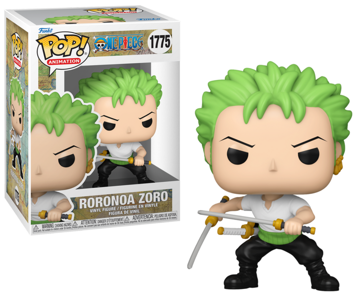 ONE PIECE - POP Animation N? 1775 - Zoro with Chase