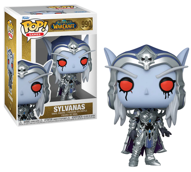 WORLD OF WARCRAFT - POP Games N? 990 - Sylvanas with Chase