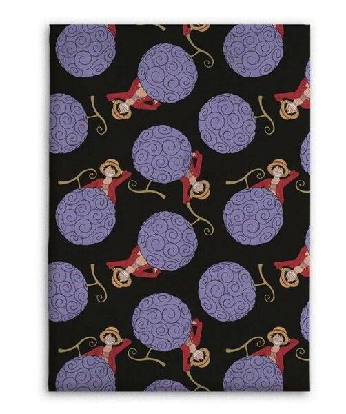 ONE PIECE - Flanel Blanket 110x150cm - Luffy