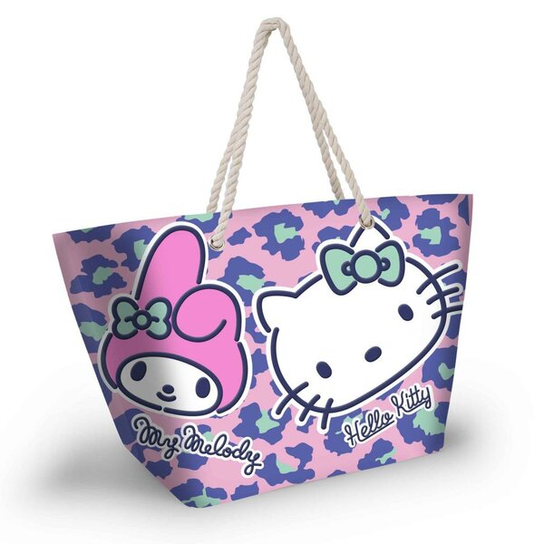 HELLO KITTY &amp; MELODY - Safari - Beach Bag &#039;52x37x17cm&#039;