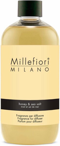 Millefiori Milano Navulling voor Geurstokjes 500 ml - Honey &amp; Sea Salt