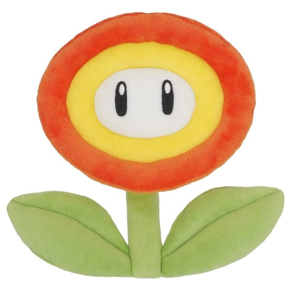 SUPER MARIO - Fire Flower - Plush 18cm
