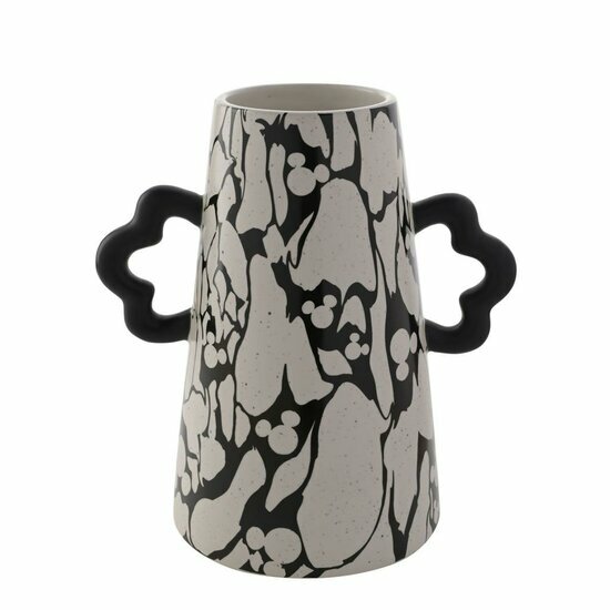 MICKEY - Shapes - Black&amp;White - Large Vase with Handles