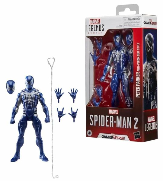MARVEL - Peter Anti-Venom Suit &quot;Gamerverse&quot; - Fig. Legends Series 15cm