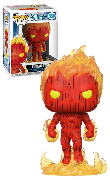 MARVEL - POP N? 559 - Fantastic Four - Human Torch
