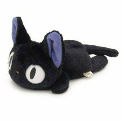 KIKI&#039;S DELIVERY SERVICE - Beanie Jiji Fluffy - Plush 15cm