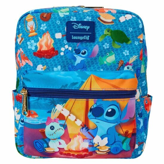 LILO &amp; STITCH - Camping Cuties - Mini Nylon Backpack LoungeFly
