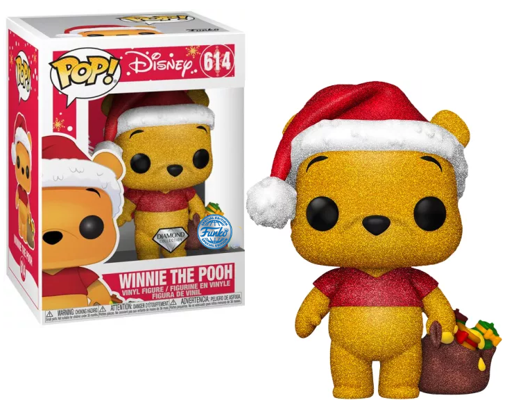 DISNEY - POP Disney N?614 -Winnie The Pooh &quot;Holiday&quot; (Diamond Glitter)