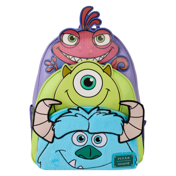 MONSTERS INC. - Mike, Sulley et Randall - Mini Backpack LoungeFly