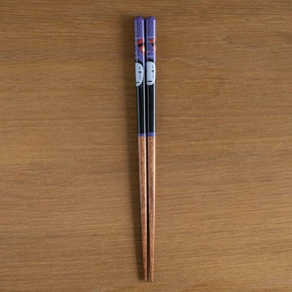 SPIRITED AWAY - No Face &amp; Lantern - Lacquered Chopstick 21cm
