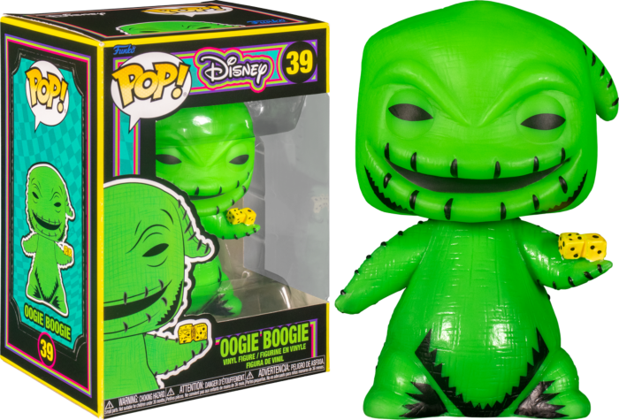 NIGHTMARE BEFORE CHRISTMAS - POP N? 39 - Blacklight - Oogie