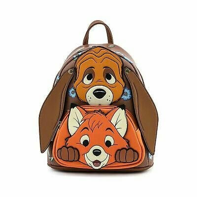 DISNEY - Todd &amp; Cooper - Backpack LoungeFly &#039;23x26.5x11.5&#039;