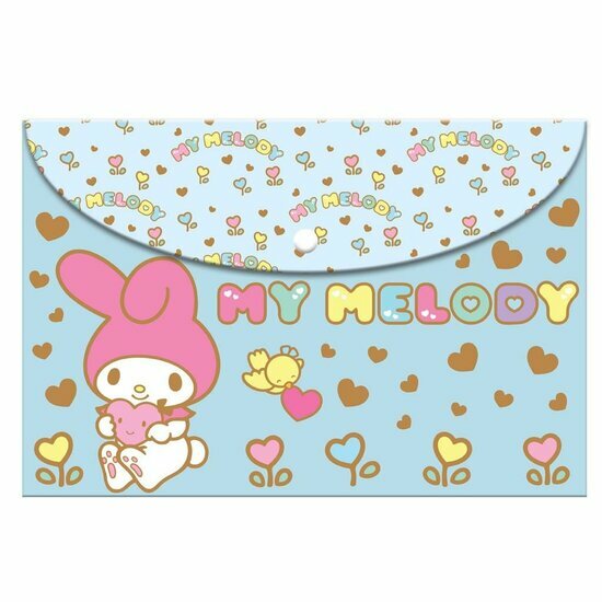 MY MELODY - Folder with Button Size A4