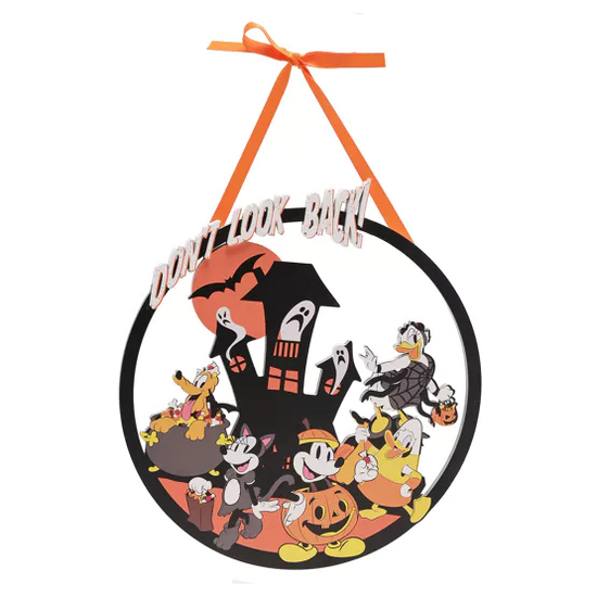 MICKEY &amp; Friends - Halloween - Decorative Plaque