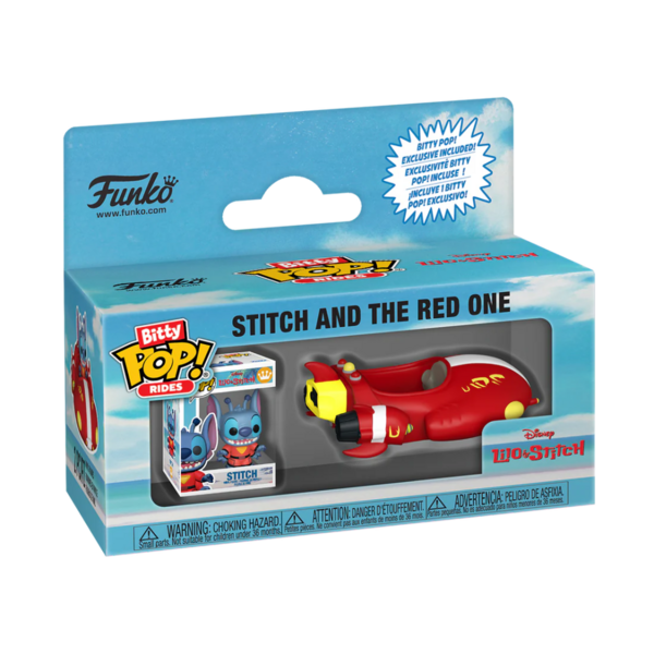 LILO &amp; STITCH - Bitty Pop Ride - The Red One with Stitch