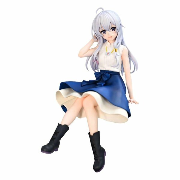 WANDERING WITCH - Elaina &quot;Flared Skirt&quot; - Statue Noodle Stopper 14cm