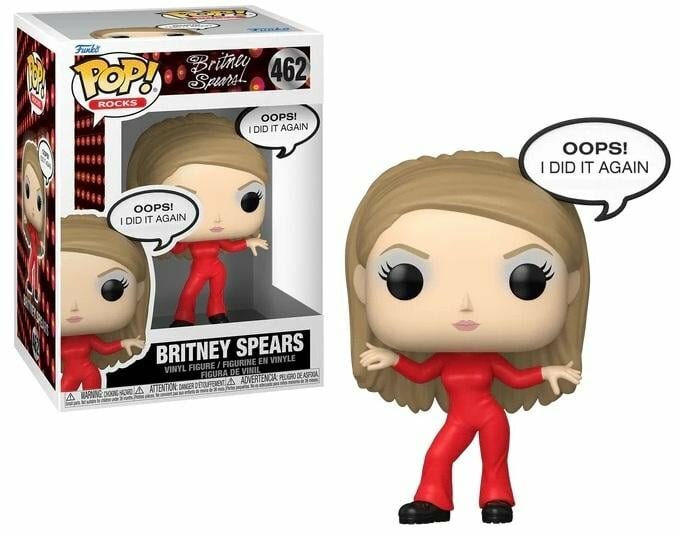 ROCKS - POP Sayings N? 462 - Britney Spears (Oops, I Did it Again)
