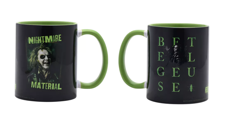 BEETLEJUICE - Black&amp;Green - Nightmare - Inner Colored Mug - 312 ml