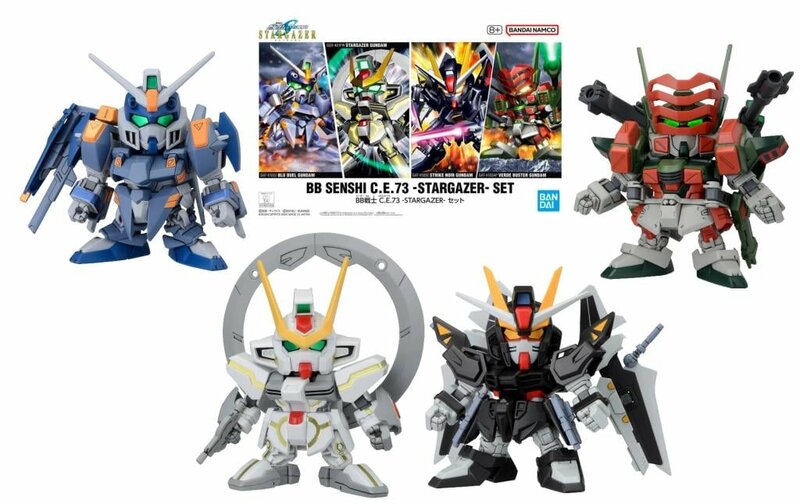 GUNDAM - BB Senshi C.E.73 Stargazer Set - Model Kit