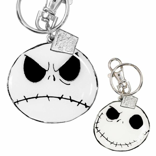 NBX - Jack &quot;Good and bad day&quot; &quot;Color&quot; - Pewter Keychain