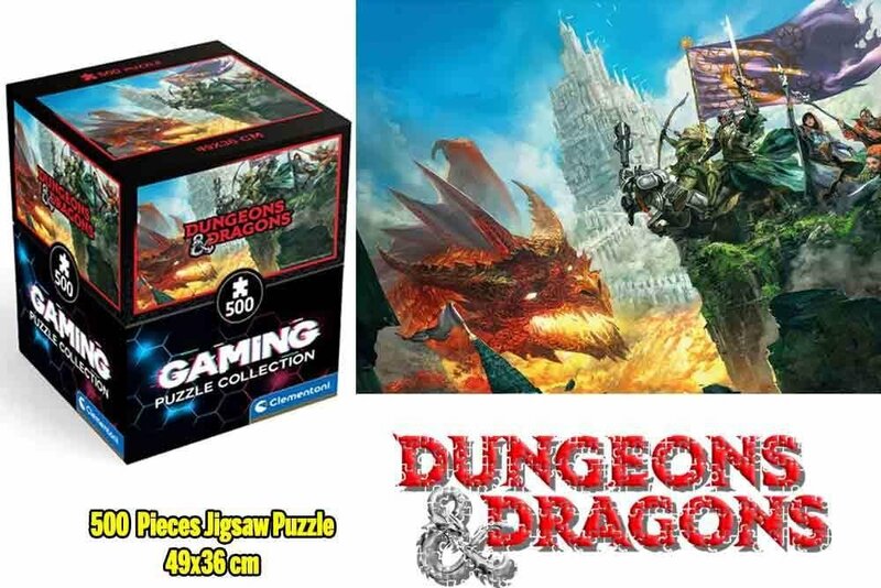 DUNGEONS &amp; DRAGONS - Dragonfire - Cube Puzzle 500P