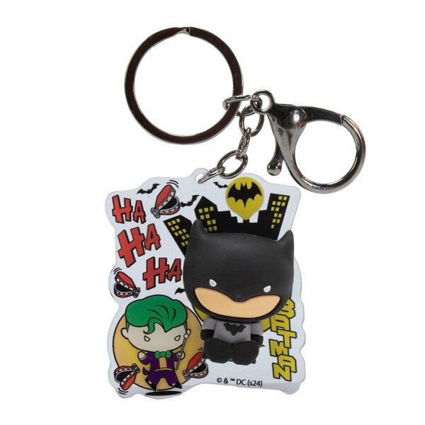 BATMAN &amp; JOCKER - 3D Keychain