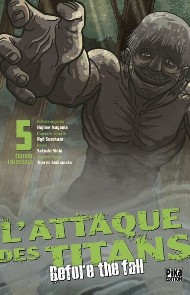 L&#039;ATTAQUE DES TITANS - Before the Fall - Edition Colossale - Tome 5
