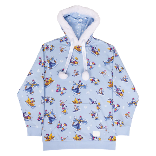 MICKEY &amp; FRIENDS - Winter Wonderland - Hoodie Unisex Loungefly (M)