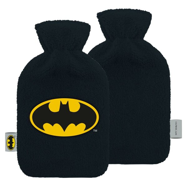BATMAN - Logo - Plush &amp; Embrosed Hot-Water Botlle