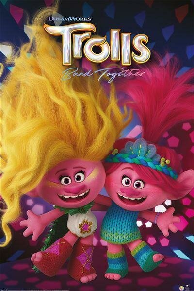 TROLLS BAND TOGETHER - Viva &amp; Poppy - Poster 61 x 91cm